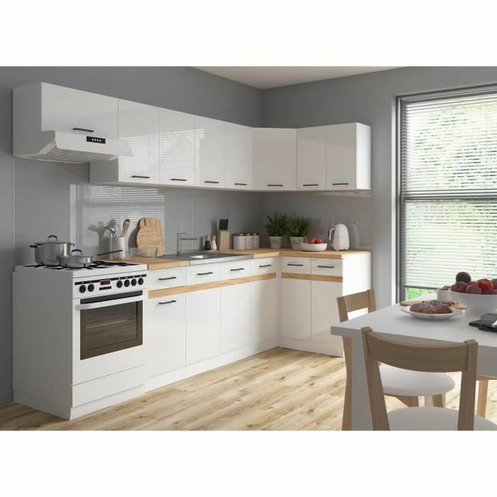 AUCUNE Junona High Furniture 60 cm Blanco brillante