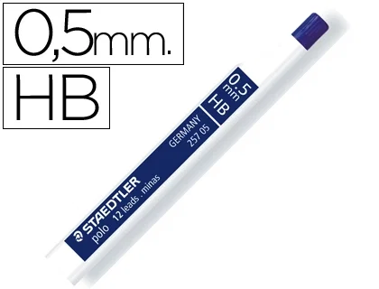 Staedtler Minas Polo de Grafito 0.5 mm HB