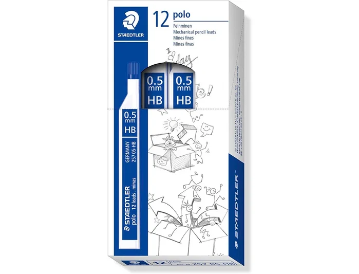 Staedtler Minas Polo de Grafito 0.5 mm HB