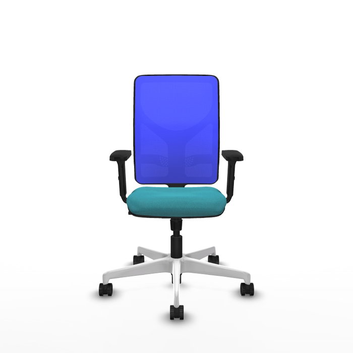PIQUERAS Y CRESPO Silla de oficina Motilla con mecanismo Sincro, Turquesa y Azul PIQUERAS Y CRESPO Silla de oficina Motilla con mecanismo Sincro, Turquesa y Azul