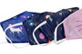 DKD Home Decor Mascarilla Infantil sin filtro 1 x 11 x 15 cm Algodon Poliester Azul Marino Rosa Multicolor (12 Unidades)