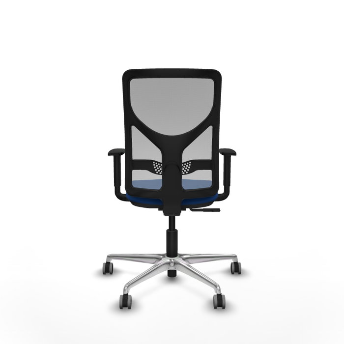 PIQUERAS Y CRESPO Silla de oficina Motilla con mecanismo Sincro Azul y Gris PIQUERAS Y CRESPO Silla de oficina Motilla con mecanismo Sincro Azul y Gris