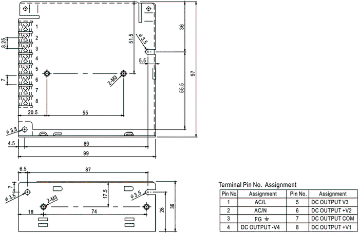 MEAN WELL RQ-50B 45,5W