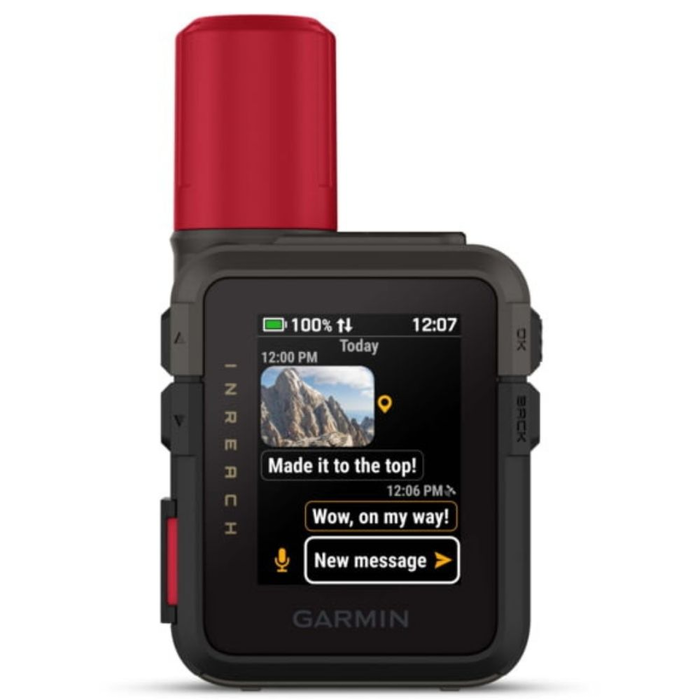 Garmin iReach Mini 3 Plus - Dispositivo de Navegación 010-03387-10 en Color Rojo y Negro Garmin iReach Mini 3 Plus - Dispositivo de Navegación 010-03387-10 en Color Rojo y Negro