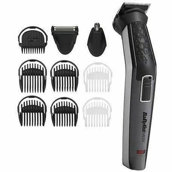 BaByliss MT727E Recortadora 10 en 1 Carbon Titanium Gris