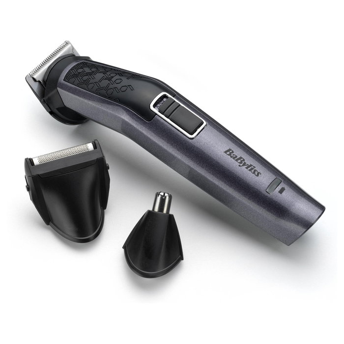 BaByliss Recortador de Barba MT727E 10 en 1 Carbon Titanium