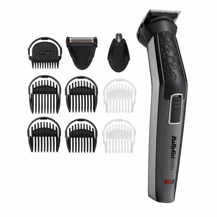 BaByliss MT727E Recortadora 10 en 1 Carbon Titanium Gris