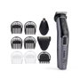 Babyliss MT727E Recortadora de Barba 10 en 1 Inalámbrica con Cuchillas de Titanio-Carbono y 10 Accesorios para Barba, Cuerpo, Nariz y Orejas