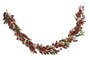 DKD Home Decor Guirnalda LED PVC 35 LEDs Verde y Rojo 15x15x180 cm