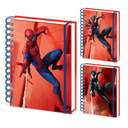 PYRAMID Cuaderno 5D lenticular A5 Spiderman Marvel - Tamaño 15,5x21x2 cm