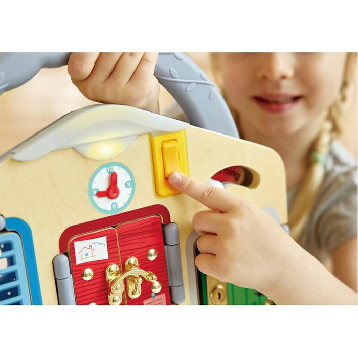 Hape Tablero de juego Bloquea y aprende Hape Tablero de juego Bloquea y aprende