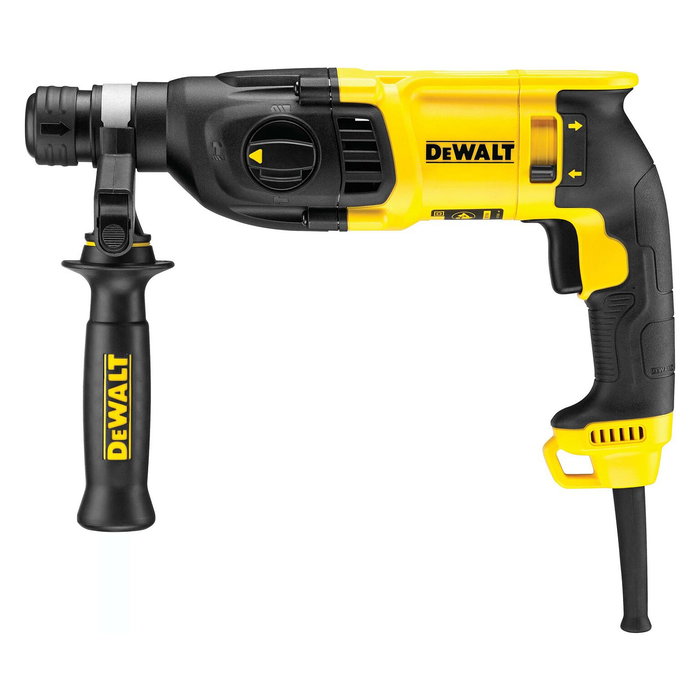 DeWALT D25133K Kombihammer SDS-Plus Profesional 800W, Perforación Máx. 26mm en Hormigón, 1500 RPM, 5500 ppm, 2.6 kg