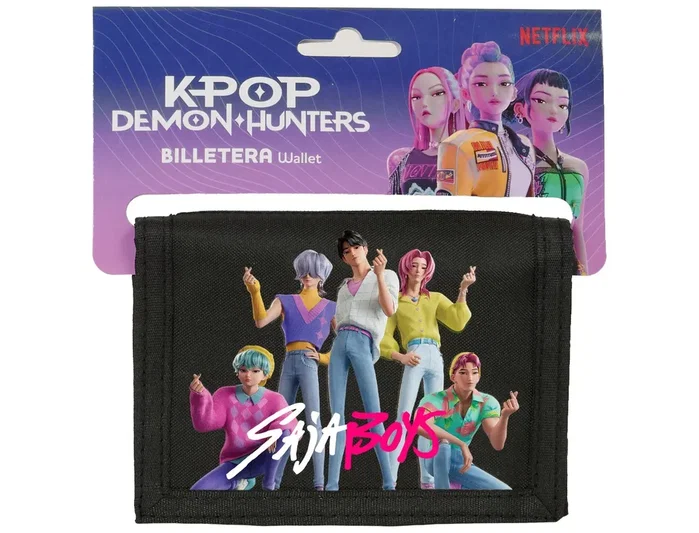 Safta Billetera K-Pop Demon Hunters Saja Boys