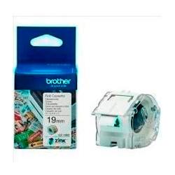 Brother CZ-1003 Rollo de Etiquetas Blanco 19mm x 5m