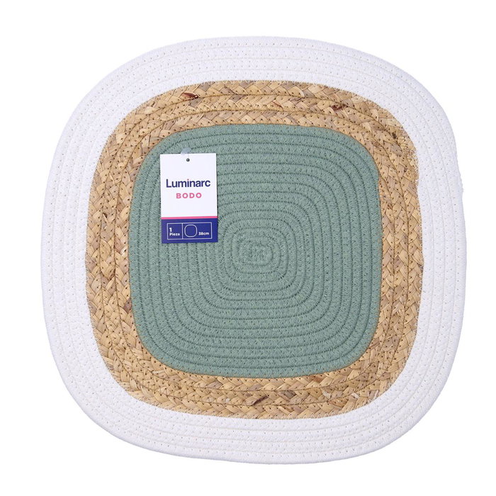 Luminarc Mantel Individual Bodo Verde 38x38 cm