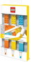 LEGO Blíster 4 subrayadores de gel Amarillo, Naranja, Azul