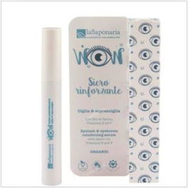 La Saponaria Serum Wow Fortalecedor Pestañas Y Cejas 10ml Vegano Aceites Orgánicos