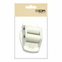 Edm Guía para cinta de persiana Pr10 blanco