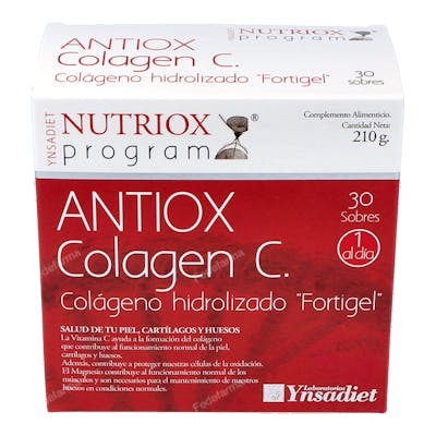 ZENTRUM Colagen C Antiox Fortigel Sabor Fresa 30 Sobres ZENTRUM Colagen C Antiox Fortigel Sabor Fresa 30 Sobres