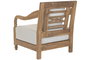 DKD Home Decor Sillón Balines Natural Beige Teca 75 x 85 x 70 cm con Cojín