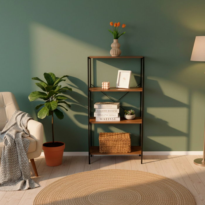 Color Baby Max Home - Estanteria 4 Baldas 60X30Xh120Cm