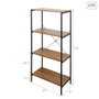 Color Baby Max Home - Estanteria 4 Baldas 60X30Xh120Cm