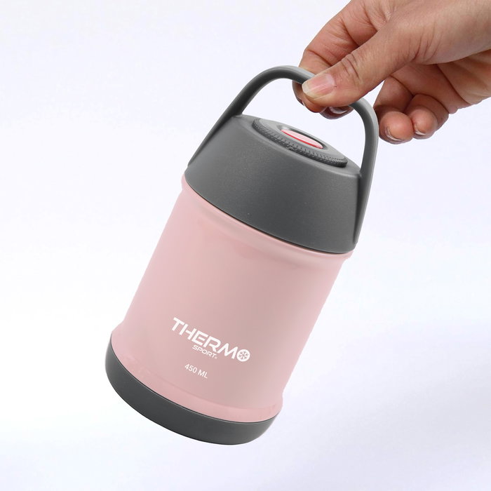 Thermos Termo Comida Acero Inoxidable 450 ml Colores (8 Unidades) Thermos Termo Comida Acero Inoxidable 450 ml Colores (8 Unidades)
