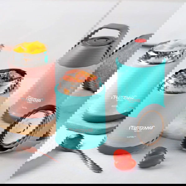 Thermos Termo Comida Acero Inoxidable 450 ml Colores (8 Unidades) Thermos Termo Comida Acero Inoxidable 450 ml Colores (8 Unidades)