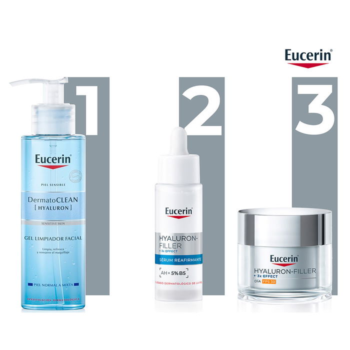 Eucerin Hyaluron Filler Sérum Reafirmante con Ácido Hialurónico y Pro-Vitamina B5, 30 ml