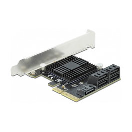 DeLOCK Tarjeta de expansión SATA 5 puertos PCIe x4 Low Profile