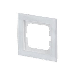 BUSCH-JAEGER BJ 1721-280 Abdeckrahmen 1f Busch-axcent blanco BUSCH-JAEGER BJ 1721-280 Abdeckrahmen 1f Busch-axcent blanco