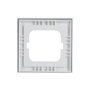BUSCH-JAEGER BJ 1721-280 Abdeckrahmen 1f Busch-axcent blanco