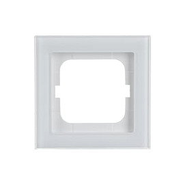 BUSCH-JAEGER BJ 1721-280 Abdeckrahmen 1f Busch-axcent blanco BUSCH-JAEGER BJ 1721-280 Abdeckrahmen 1f Busch-axcent blanco