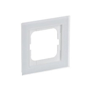 BUSCH-JAEGER BJ 1721-280 Abdeckrahmen 1f Busch-axcent blanco BUSCH-JAEGER BJ 1721-280 Abdeckrahmen 1f Busch-axcent blanco