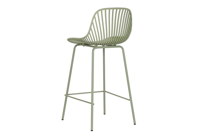 DKD Home Decor Taburete Shenglong Stripes Verde Menta DKD Home Decor Taburete Shenglong Stripes Verde Menta