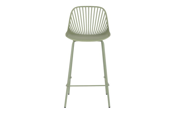 DKD Home Decor Taburete Shenglong Stripes Verde Menta DKD Home Decor Taburete Shenglong Stripes Verde Menta