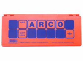 ARCO, Estuche control naranja (12 fichas) - Libros Mini Arco