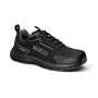 Sparco Traction Fuji - Zapato Deportivo de Seguridad Negro ESD S1P SRC, Antideslizante, Suela Resistente al Calor, Talla 45