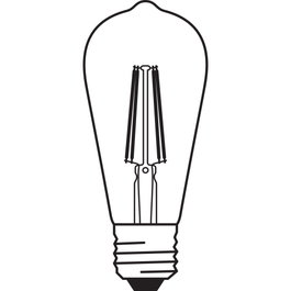 Ledvance SMART Bombilla LED E27 6W 540Lm 2500K Regulable