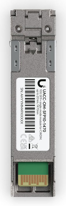 Ubiquiti Transceptor SFP+ CWDM 1470nm Monomodo 10G