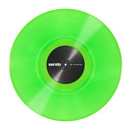 Serato Standard Colors Vinilo Control 12" Green (Pareja)