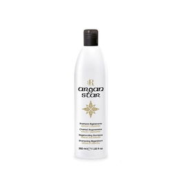 Racioppi Champú Regenerador Argán y Queratina para Cabello Dañado, Crecido y Tratado Químicamente - Limpia, Protege, Da Tono y Brillo - 350 ml