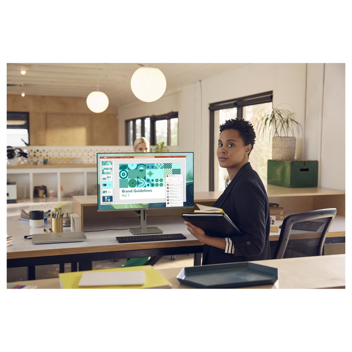 HP Monitor 527da 27 pulg. FHD IPS 100Hz Negro