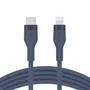 Belkin CAA009BT1MBL Cable USB-C a Lightning 1m Azul para Carga y Sincronización de iPhone/iPad