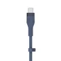 Belkin CAA009BT1MBL Cable USB-C a Lightning 1m Azul para Carga y Sincronización de iPhone/iPad