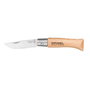 Opinel Navaja Nº 3 Acero Inoxidable Hoja 4 cm Mango Haya