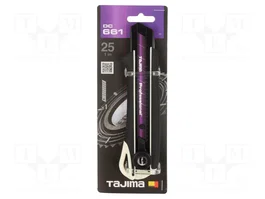 TAJIMA Cuchillo Profesional Universal Razar Black Blade® 25mm