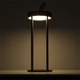 Century Lámpara LED ATHENA negra 3W 3000K regulable IP54