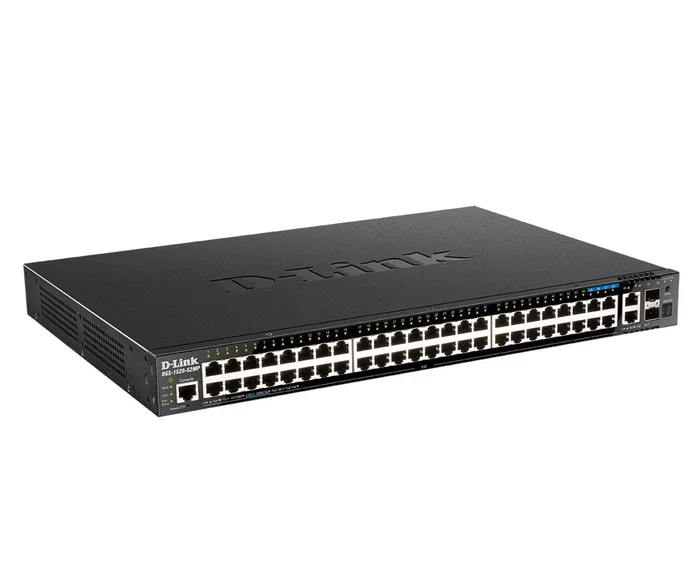 D-Link DGS-1520-52MP/E Switch Gestionado L3 PoE+ 52 Puertos D-Link DGS-1520-52MP/E Switch Gestionado L3 PoE+ 52 Puertos