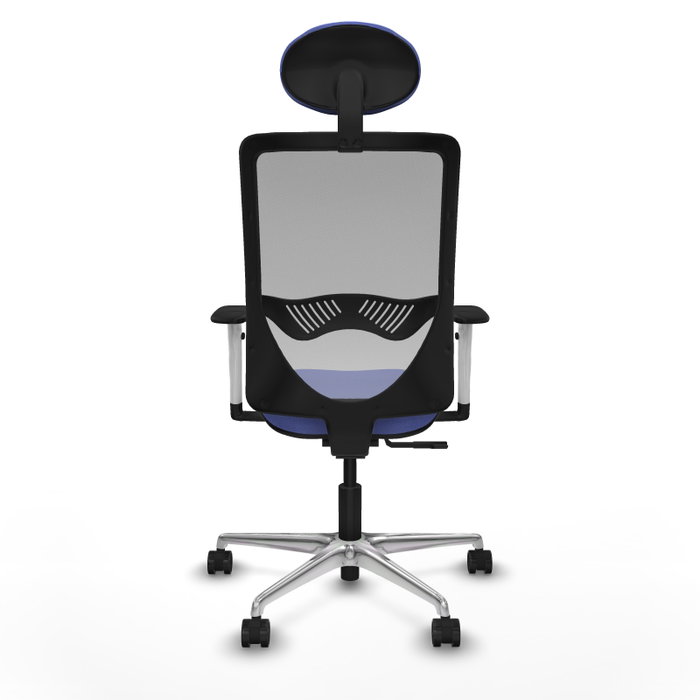 PIQUERAS Y CRESPO Silla de oficina Zulema con mecanismo Sincro, Azul claro y Gris PIQUERAS Y CRESPO Silla de oficina Zulema con mecanismo Sincro, Azul claro y Gris
